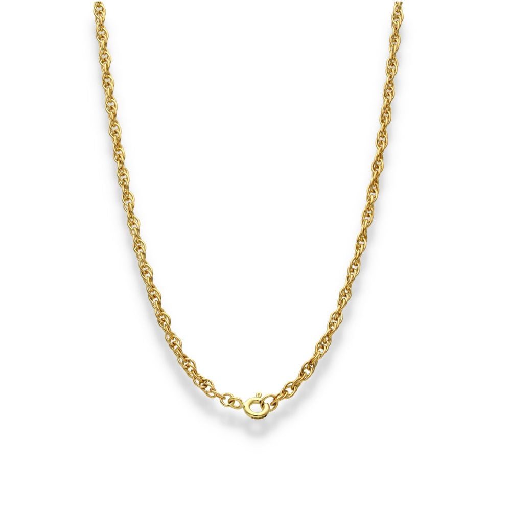 9ct Yellow Gold Prince of Wales Chain - 22" - 7.8g