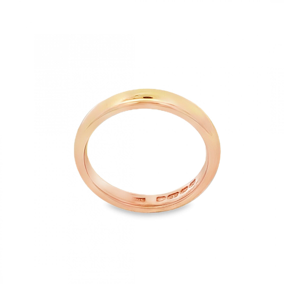 22ct Yellow Gold Wedding Band - Size K - 3.5mm