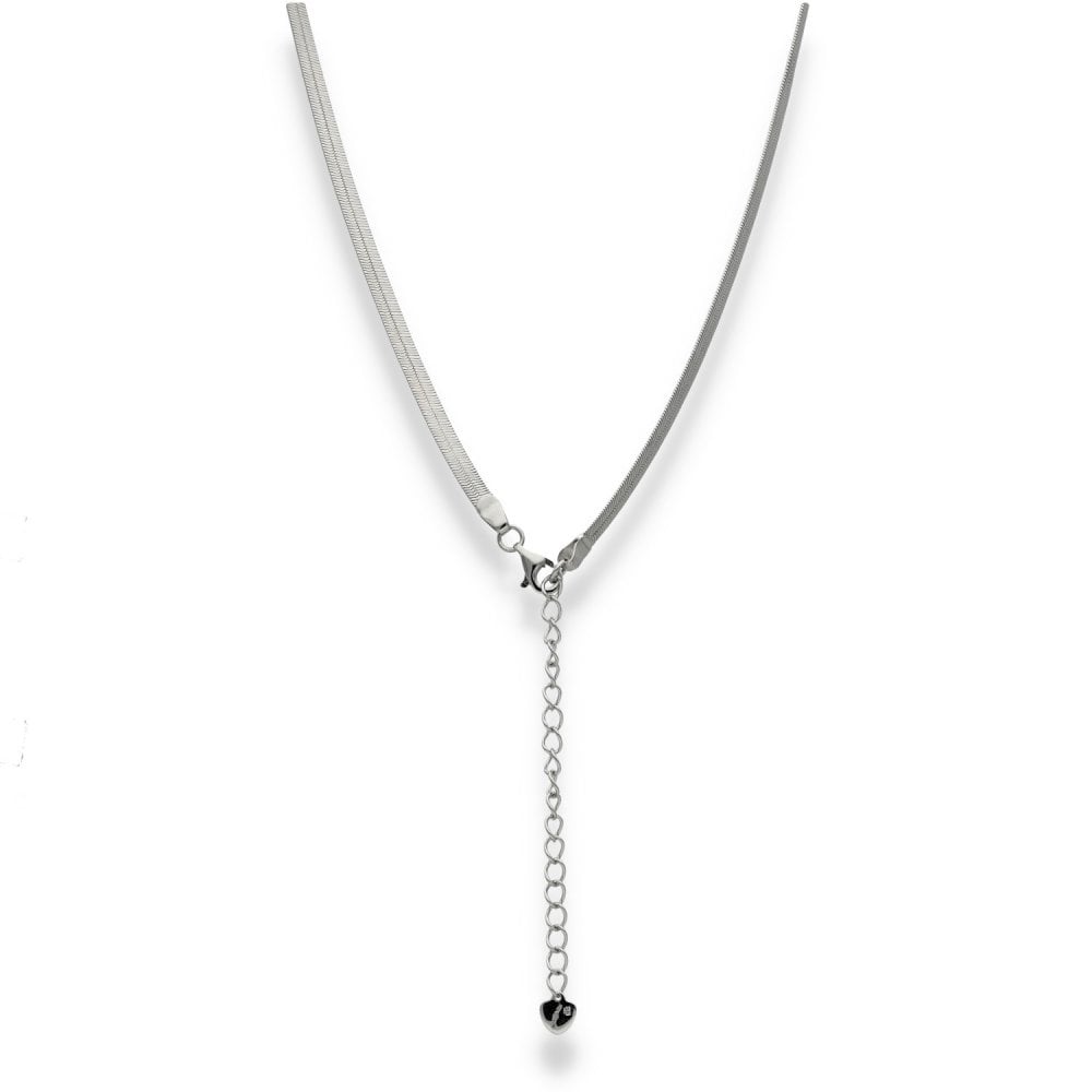 950 Platinum Herringbone Chain - 16/18" - 7.7g
