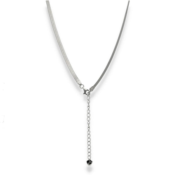 950 Platinum Herringbone Chain - 16/18" - 7.7g