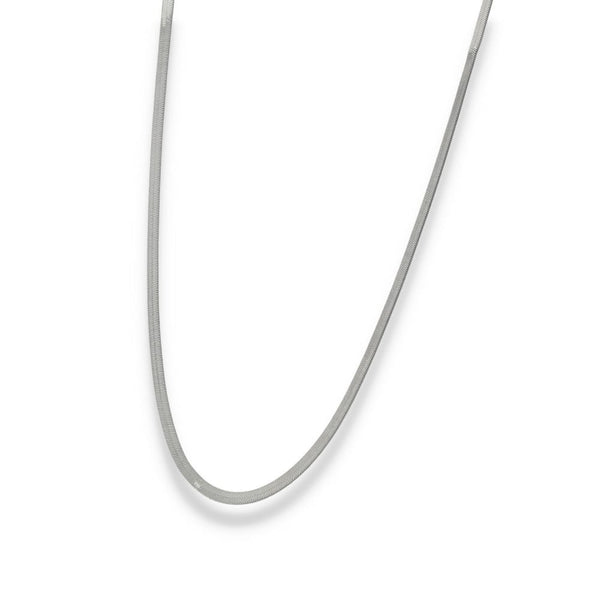 950 Platinum Herringbone Chain - 16/18" - 7.7g