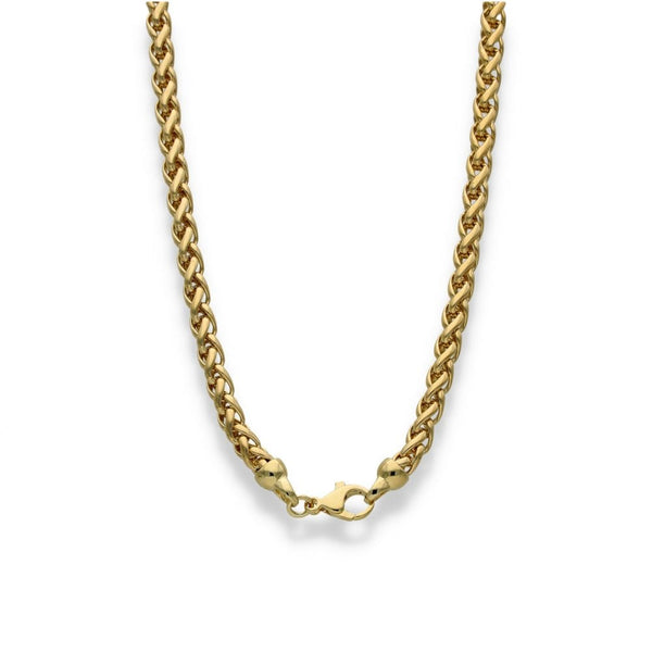 9ct Yellow Gold Fancy-Link Chain - 18" - 40.2g