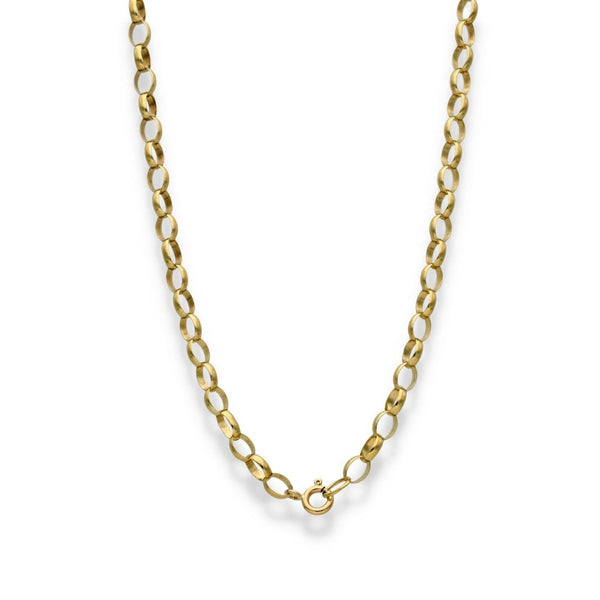 1912 Yellow Gold Half-Sovereign Coin Locket & Chain - 24" -21.2g