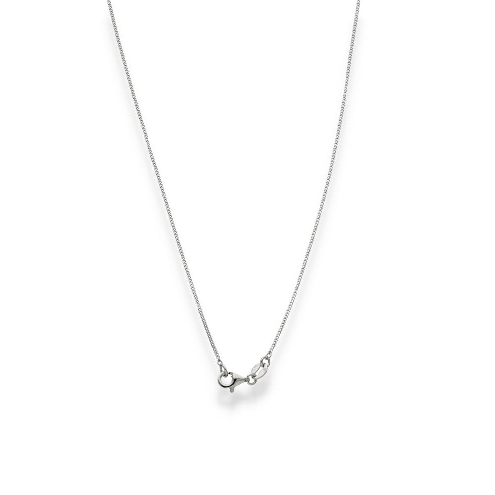 950 Platinum Fine Curb Chain - 18" - 2.2g