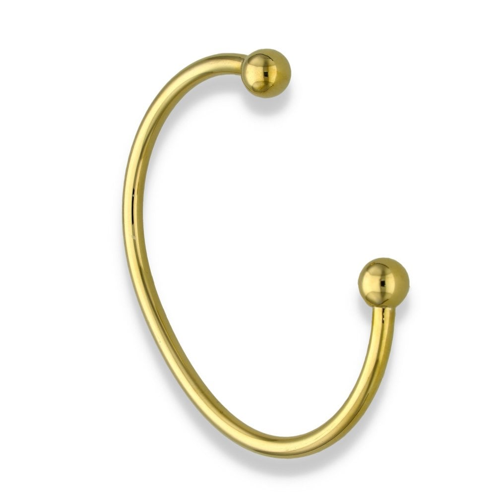 9ct Yellow Gold Torque Bangle - 17cm - 16.5g