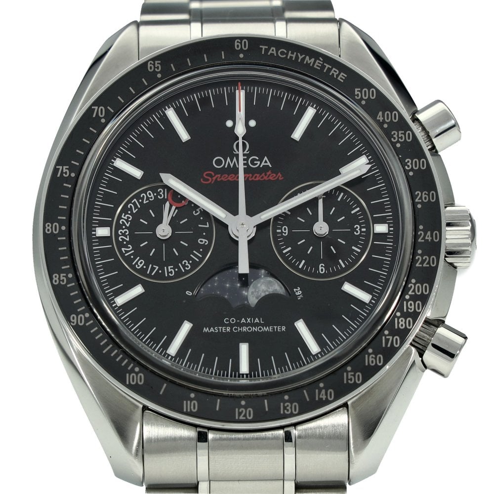 Speedmaster Moonphase 304.30.44.52.01.001 - Black Dial - 2017
