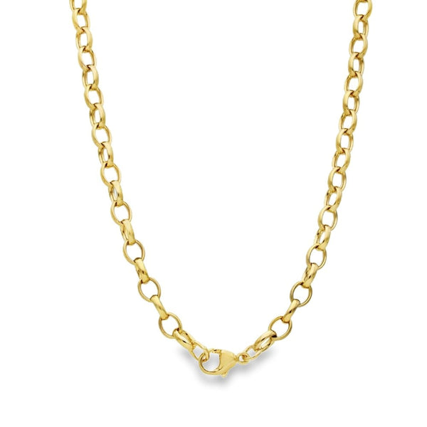 9ct Yellow Gold Diamond Boxing Glove Pendant & Chain - 0.35ct