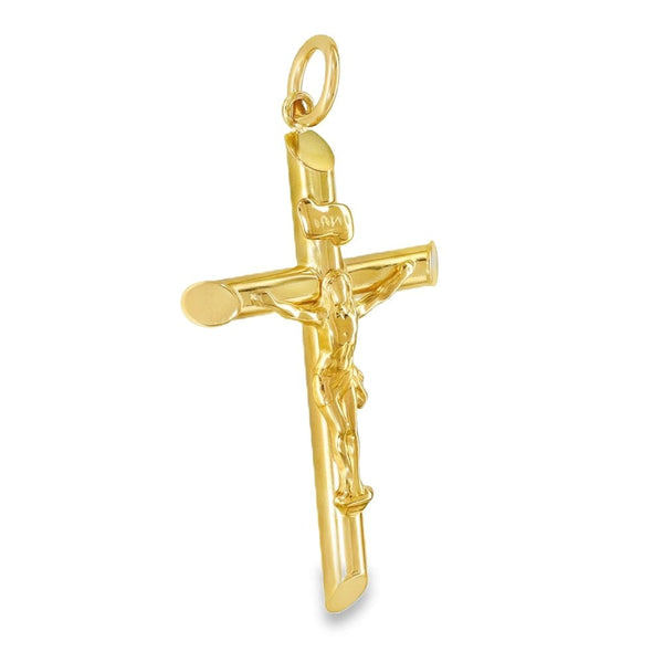 9ct Yellow Gold Crucifix Pendant - 20x30mm - 2.2g