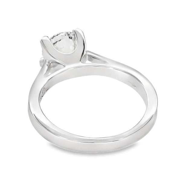 950 Platinum Diamond Engagement Ring - Size L - 1.01ct