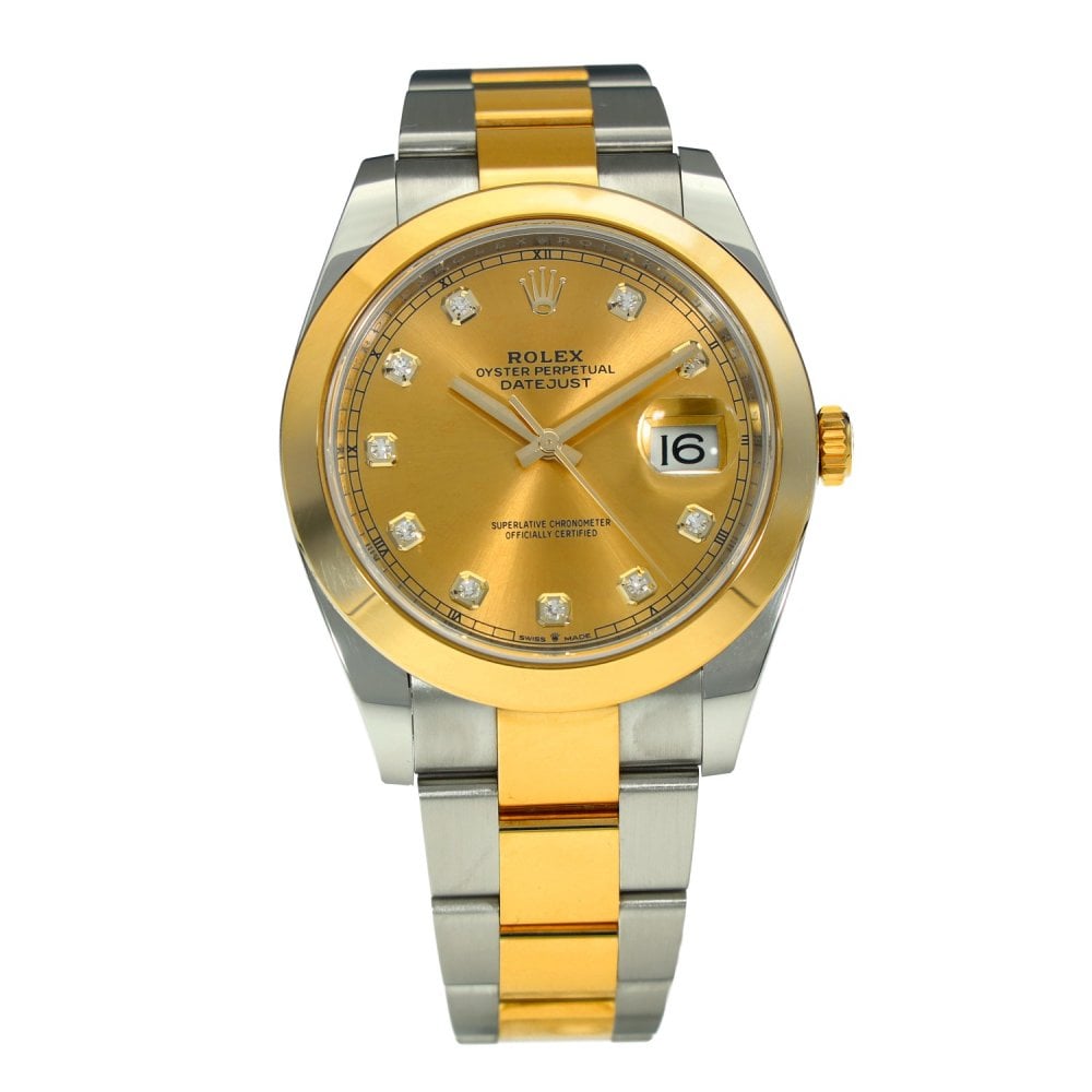 Datejust 41 126303 – Champagne Diamond Dial – 2019