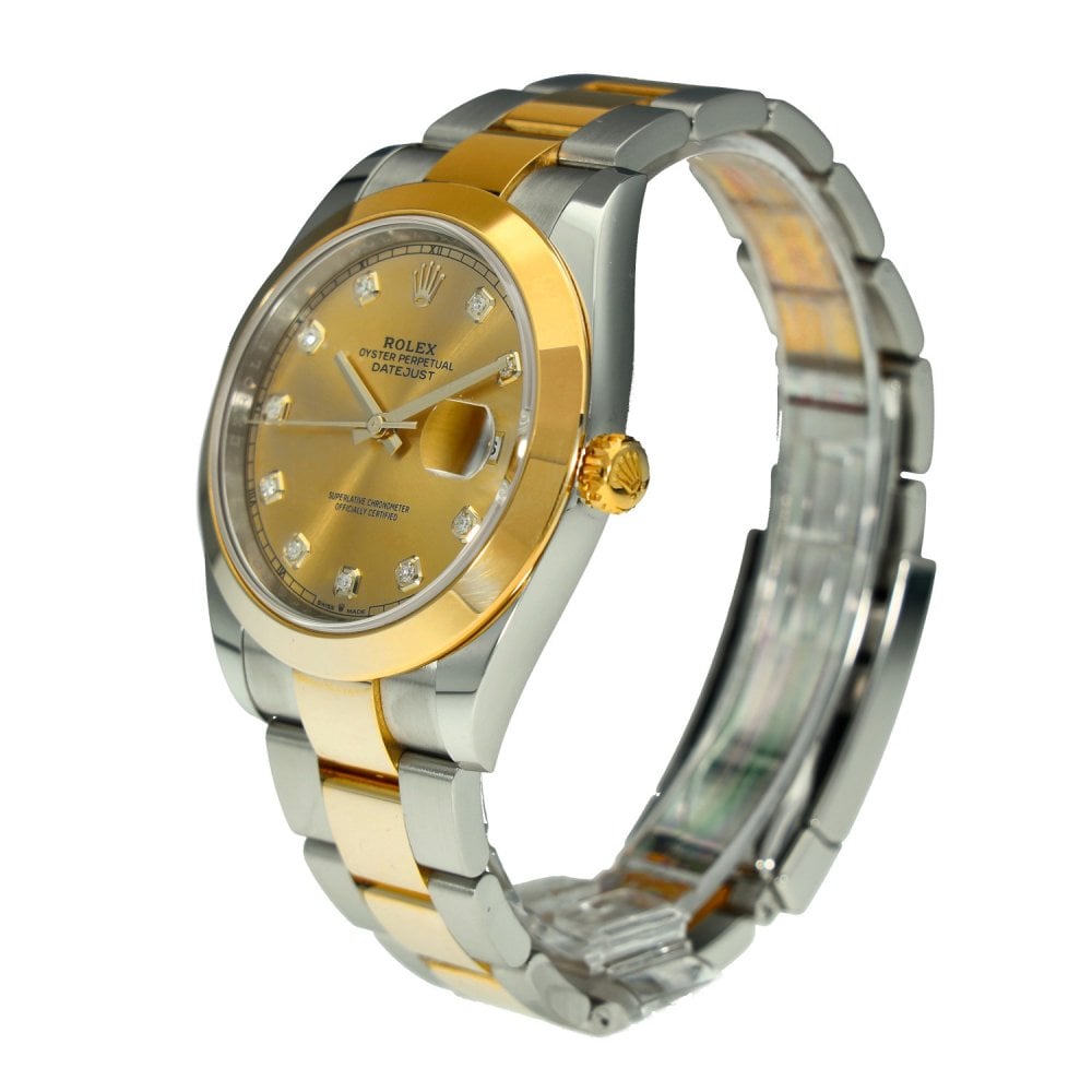 Datejust 41 126303 – Champagne Diamond Dial – 2019