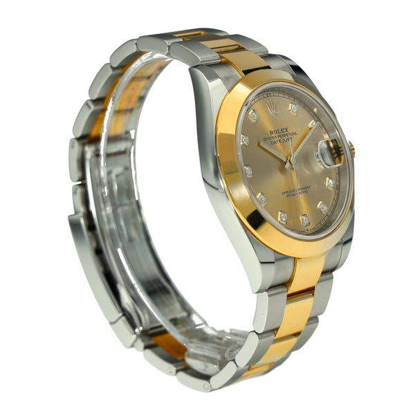 Datejust 41 126303 – Champagne Diamond Dial – 2019