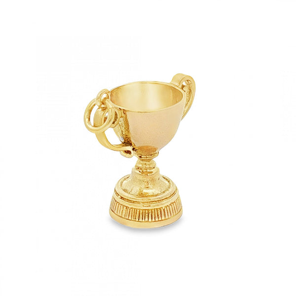 9ct Yellow Gold Trophy Charm - 20x21x11mm - 3.9g