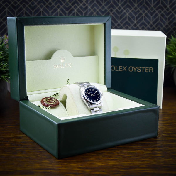 Oyster Perpetual 77080 - Black Dial - 2004