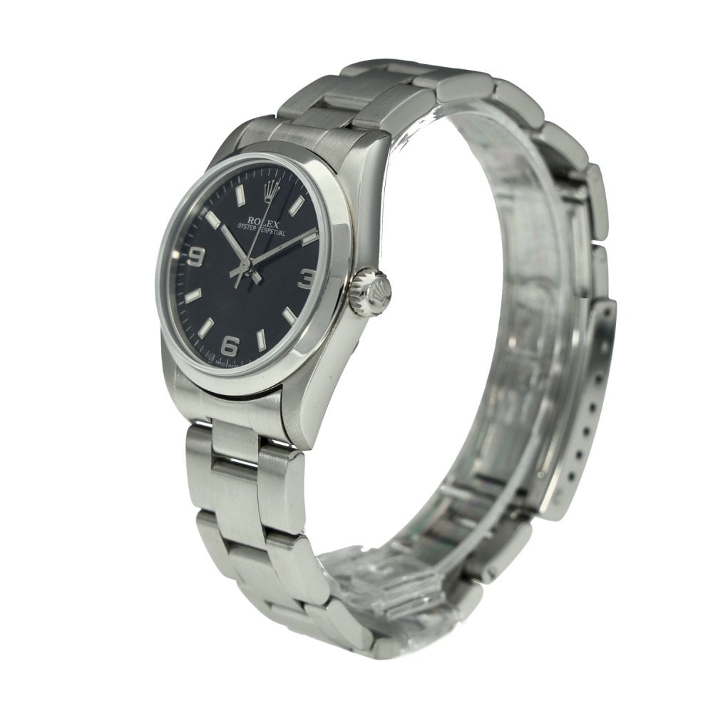 Oyster Perpetual 77080 - Black Dial - 2004