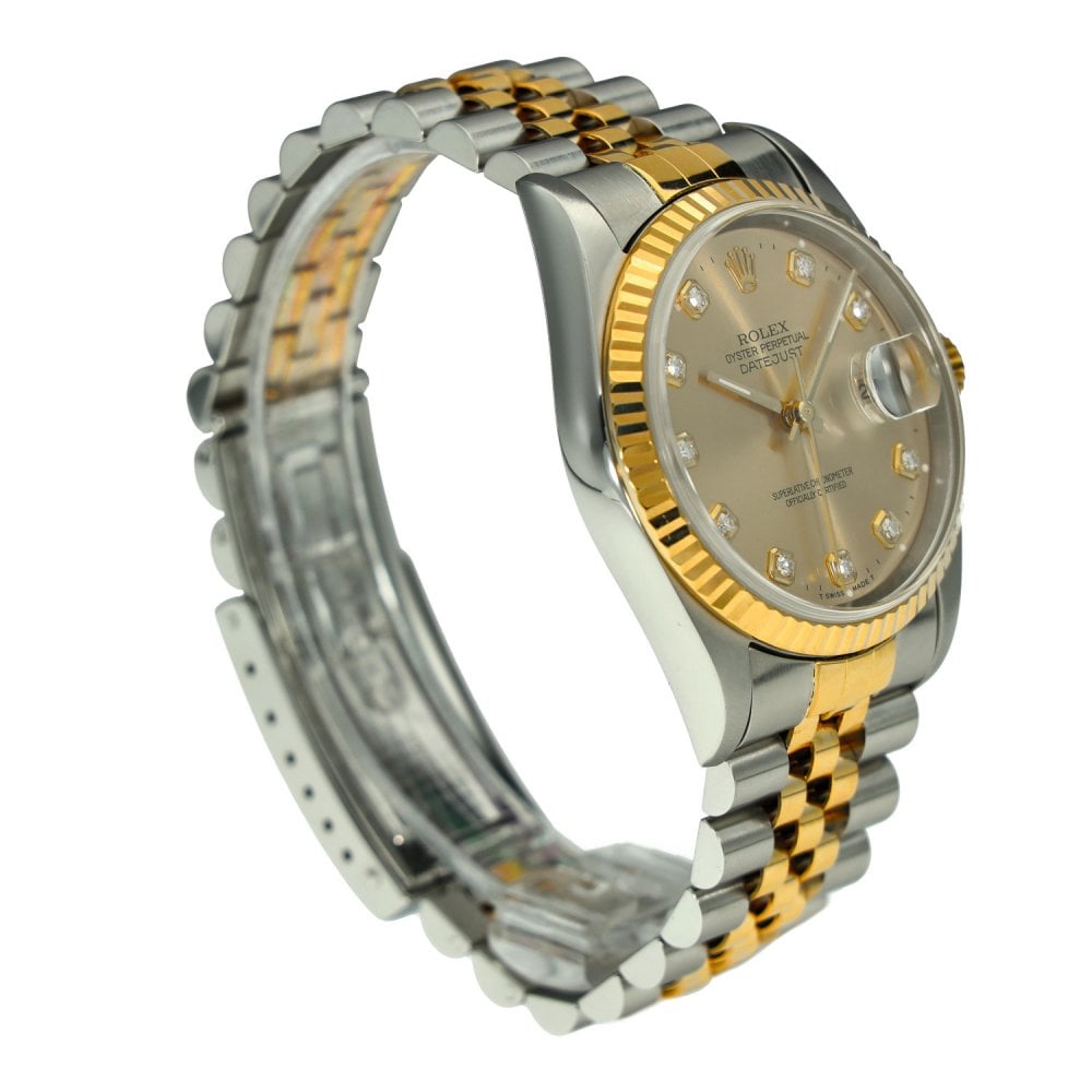 Datejust 16233 – Champagne Diamond Dial – 1995