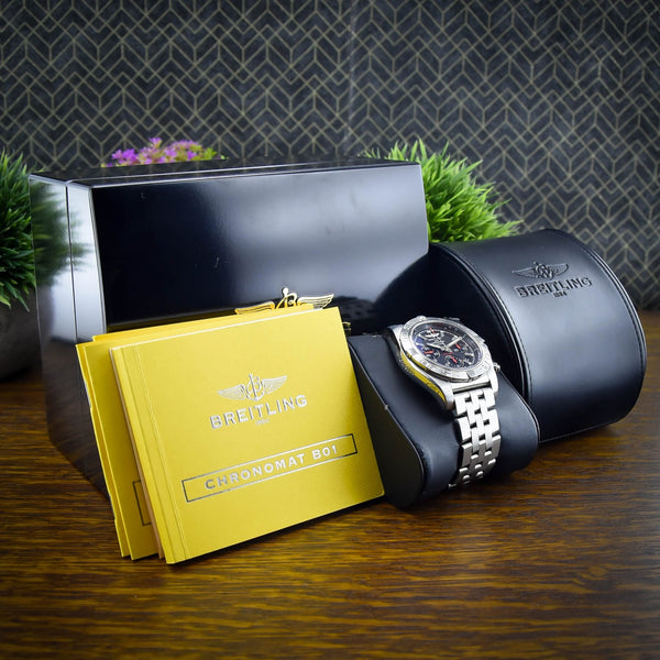 Chronomat AB0111- Black Dial - Limited Edition 1472/2000 - 2012