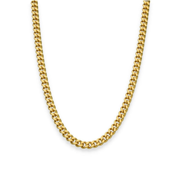 18ct Yellow Gold Curb Chain - 24" - 37.1g