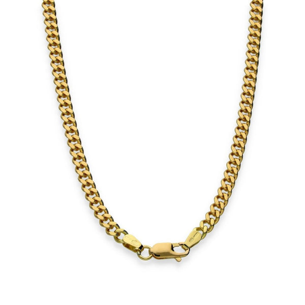 18ct Yellow Gold Curb Chain - 24" - 37.1g
