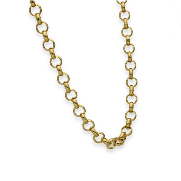 9ct Yellow Gold Round Belcher Chain - 31" - 42.8g
