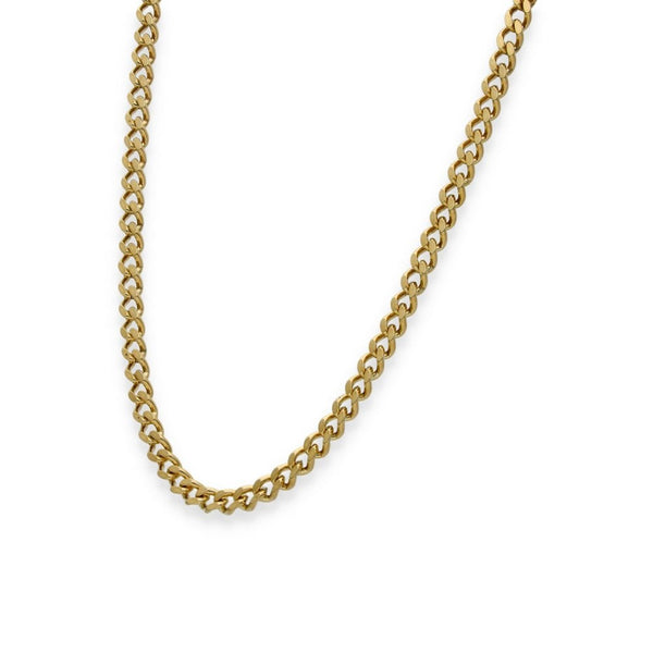 9ct Yellow Gold Curb Chain - 19" - 15.0g