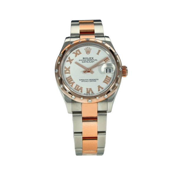 Datejust 31 278341RBR – White Dial & Diamond Bezel – 2019