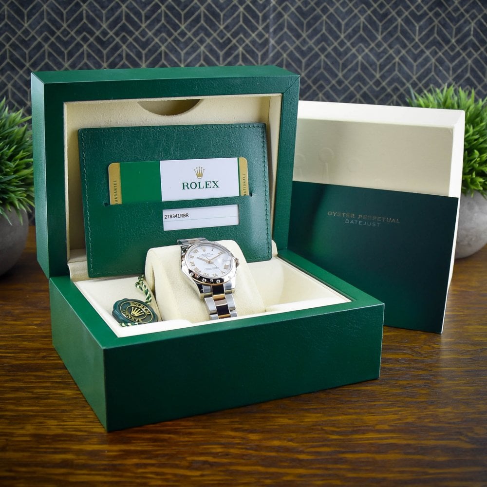 Datejust 31 278341RBR – White Dial & Diamond Bezel – 2019