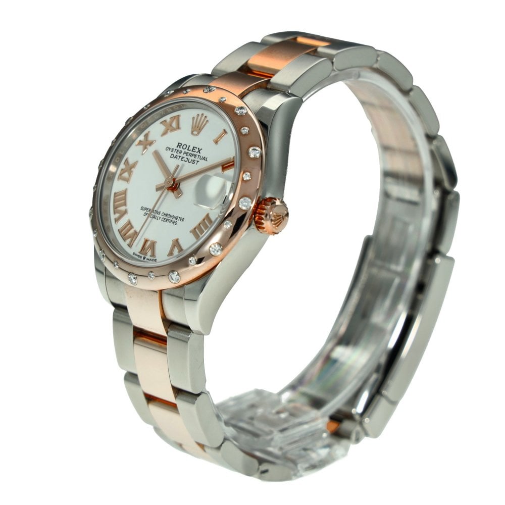 Datejust 31 278341RBR – White Dial & Diamond Bezel – 2019