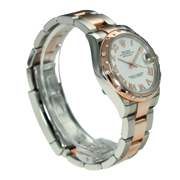 Datejust 31 278341RBR – White Dial & Diamond Bezel – 2019