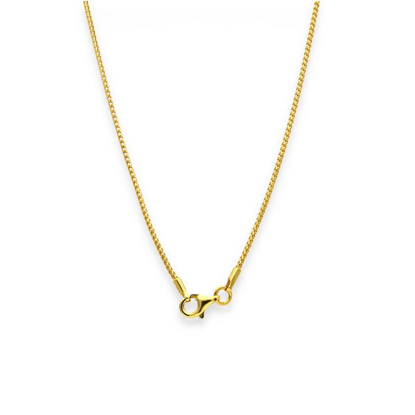 18ct Yellow Gold Franco Chain - 16" - 3.7g