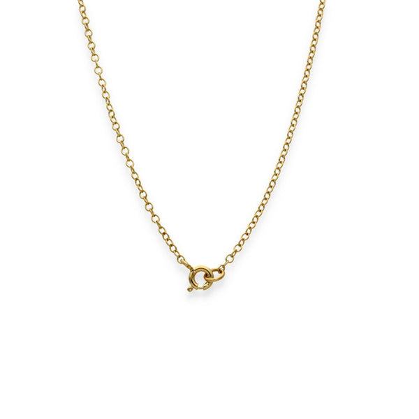 9ct Yellow Gold Double St. George Pendant & Necklace - 18" -6.1g