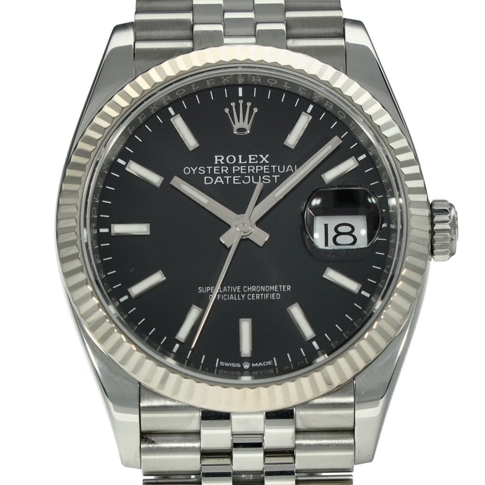 Datejust 36 126234 - Black Baton Dial - 2019