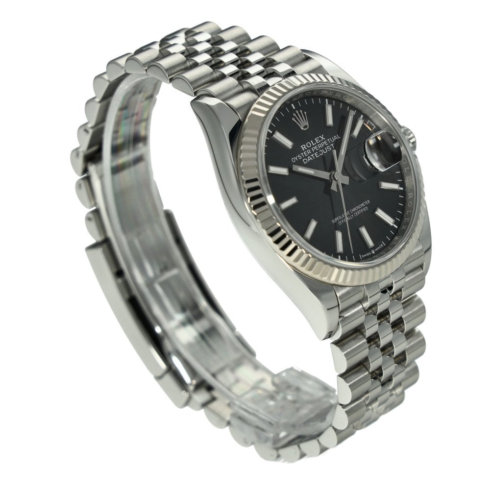 Datejust 36 126234 - Black Baton Dial - 2019