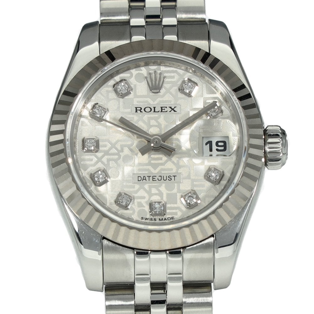 Lady-Datejust 179174 - Silver Diamond Jubilee Dial - 2015
