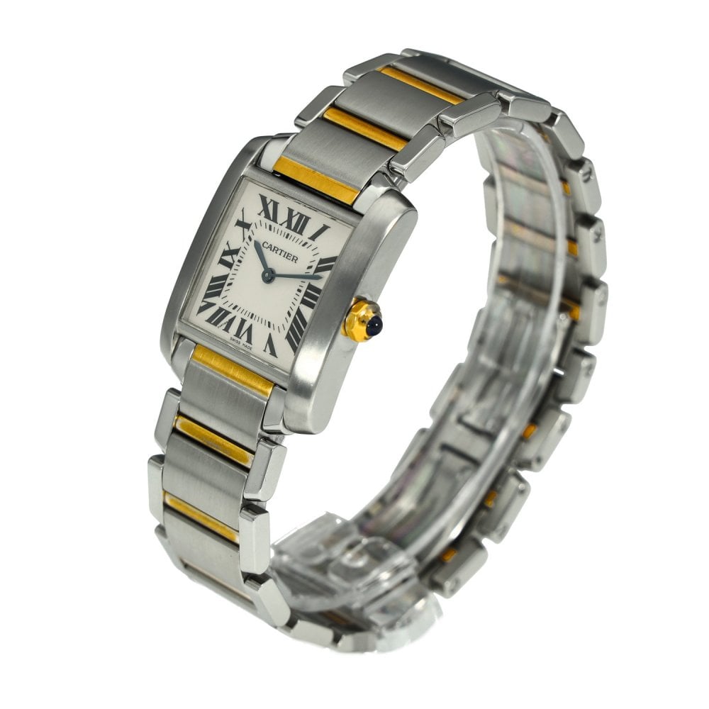 Tank Française 2301 - Cream Roman Dial - Steel & Gold - 2000