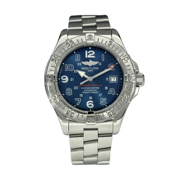 Superocean A17360 – Blue Numeral Dial – 2008