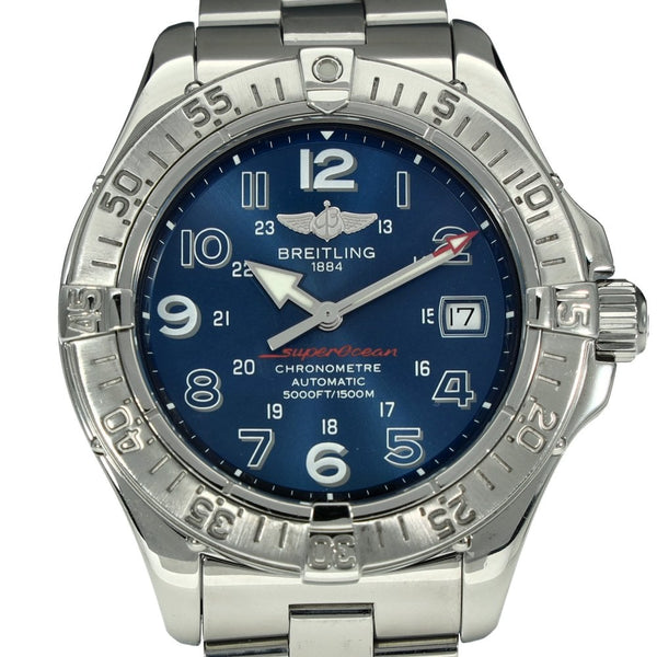Superocean A17360 – Blue Numeral Dial – 2008