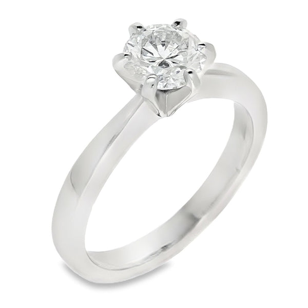 950 Platinum Diamond Engagement Ring - Size M½ - 1.00ct