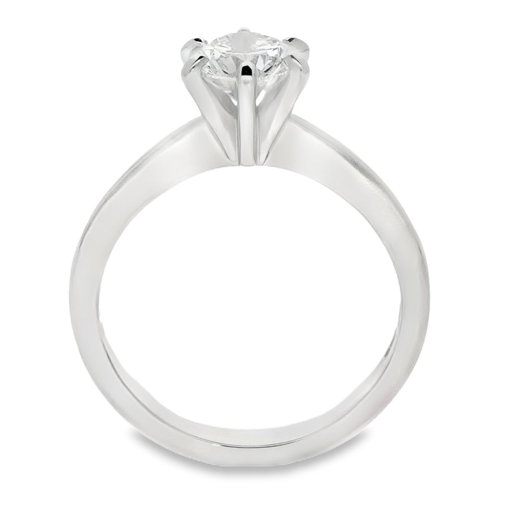 950 Platinum Diamond Engagement Ring - Size M½ - 1.00ct