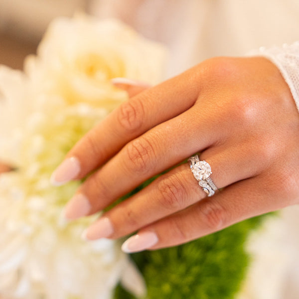 2.21ct Platinum Certified Diamond Engagement Ring - D/VS2