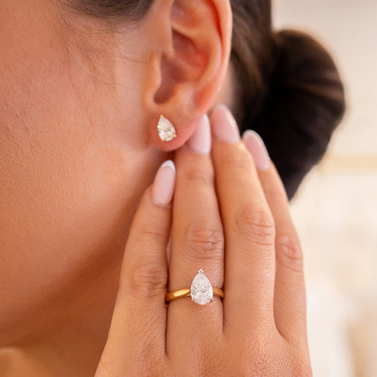 2.01ct Yellow Gold Certified Diamond Engagement Ring - E/VVS2