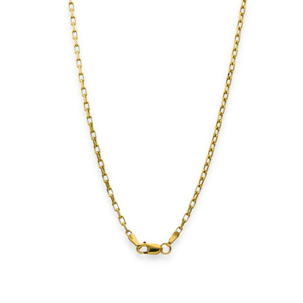 9ct Yellow Gold Trace Chain - 19" - 4.3g