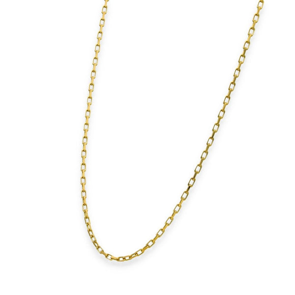 9ct Yellow Gold Trace Chain - 19" - 4.3g
