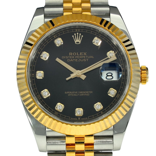 Datejust 126333 - Black Diamond Dial - 2021