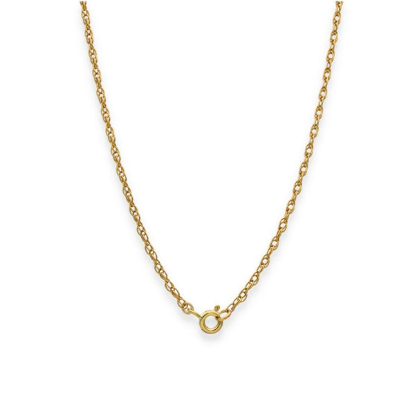 1877 Yellow Gold Half Sovereign Pendant & Necklace - 19" - 10.4g