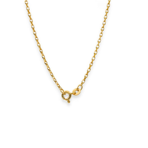 9ct Yellow Gold File Trace Chain - 24" - 3.1g
