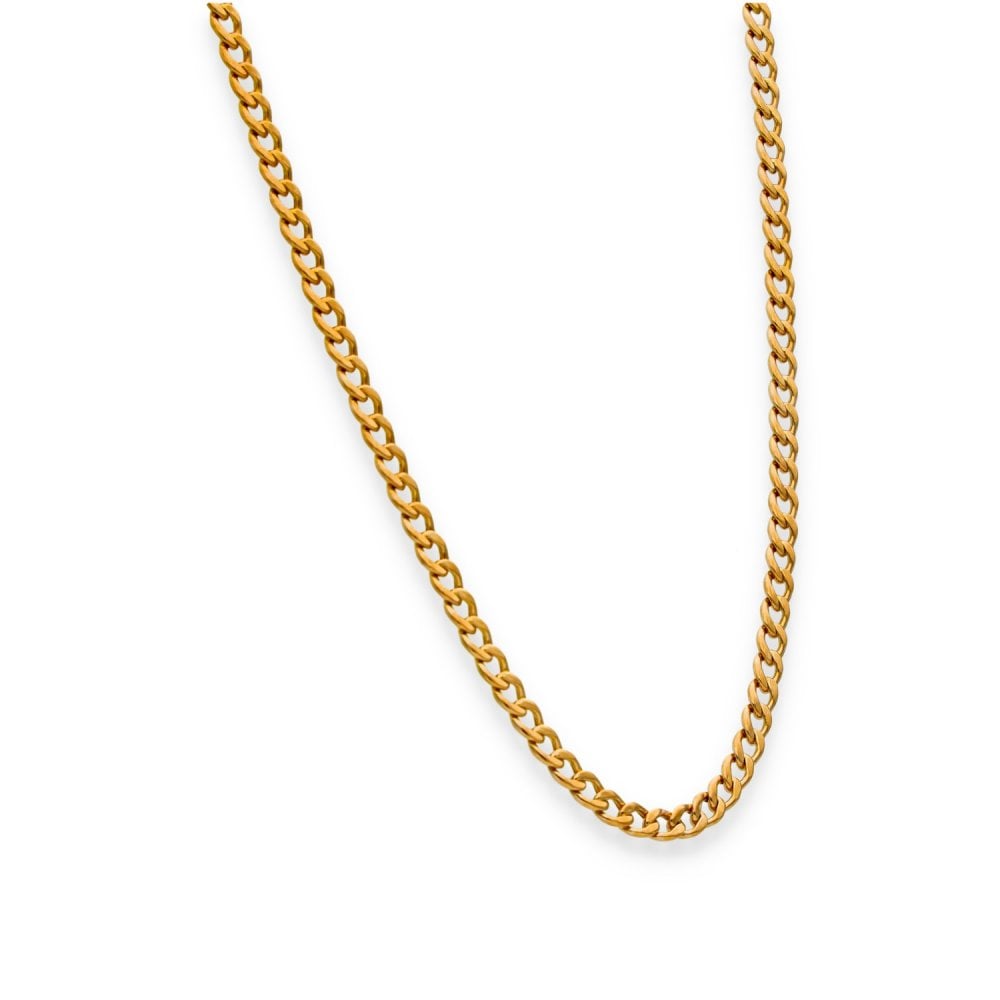 9ct Yellow Gold Fine Trace Chain - 18" - 3.6g