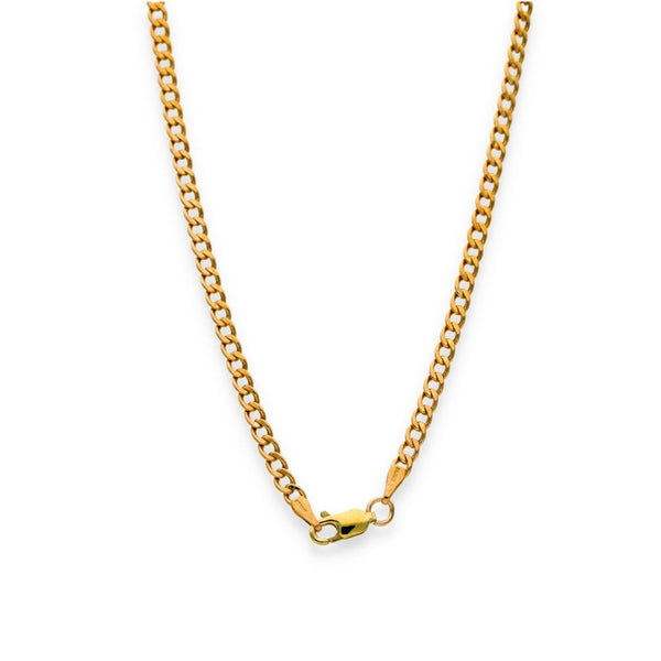 9ct Yellow Gold Fine Trace Chain - 18" - 3.6g