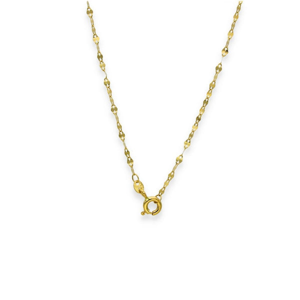 9ct Yellow Gold Diamond Pendant & Necklace - 18" - 0.88ct