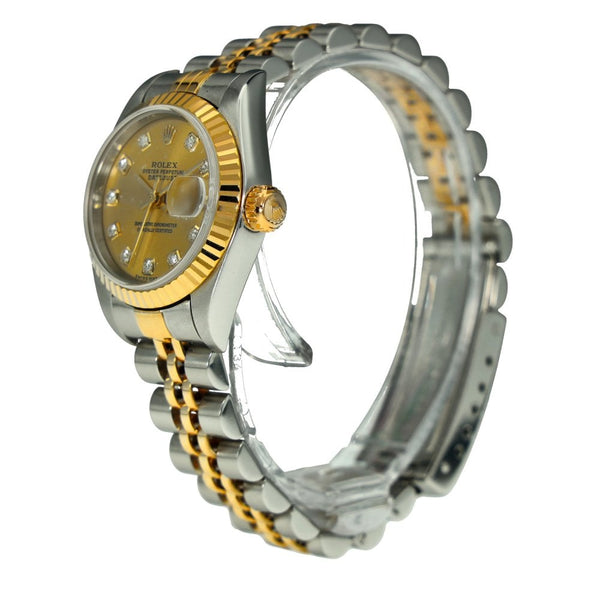 Lady-Datejust 79173 – Champagne Diamond Dial – 2004